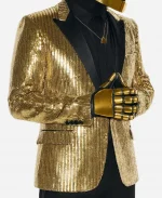 Daft Punk Halloween Golden Costume