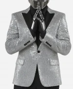 Daft Punk Halloween Silver Costume