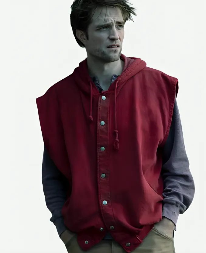 Die My Love Robert Pattinson Hooded Vest Die My Love Robert Pattinson Hooded Vest