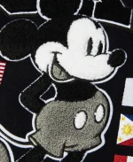 Disney Mickey HUF Worldwide Tour Wool Varsity Jacket