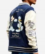Disney Store Mickey Mouse and Donald Duck Disneyland Varsity Jacket