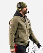 Eagles 2025 Nick Sirianni Salute To Service Jacket - Olive Green