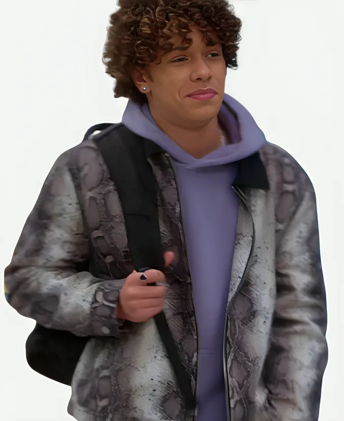 Electric Bloom Lucas Jasper Snake Print Jacket Electric Bloom Lucas Jasper Snake Print Jacket