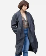 Elizabeth Henstridge Suspicion 2022 Season 01 Tara Mcallister Wool Trench Coat