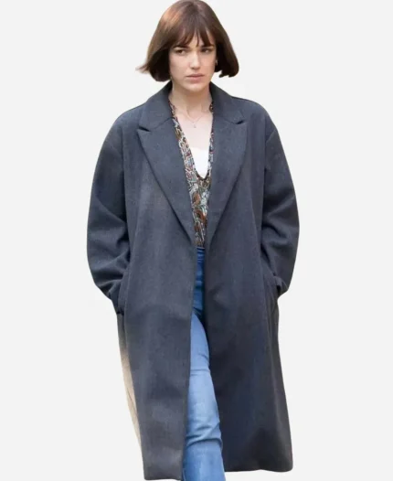 Elizabeth Henstridge Suspicion S01 Wool Coat