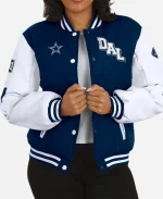 Erin Andrews Cowboys Varsity Jacket