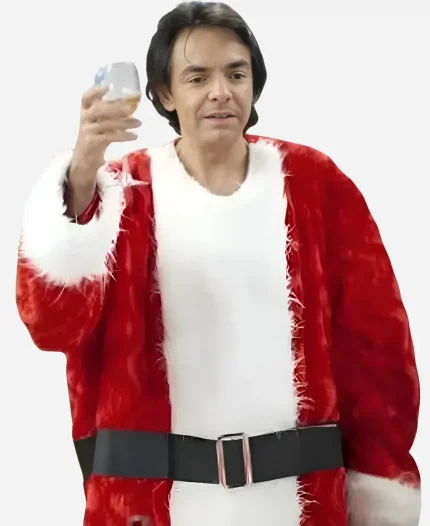 Eugenio Derbez La familia P. Luche Ludovico P. Luche Red Fur Costume