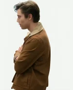 Felix Weston Love, Victor S02 Brown Cotton Jacket