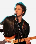 George Sear Black Genuine Leather Jacket