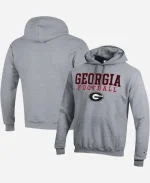 Georgia Bulldogs Champion Grey Hoodie