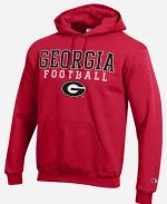 Georgia Bulldogs Champion Red Hoodie
