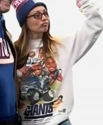 Giants Kaley Cuoco Caricature Sweatshirt
