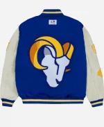 Golf Wang 2025 Los Angeles Rams Black Full-Snap Letterman Varsity Jacket