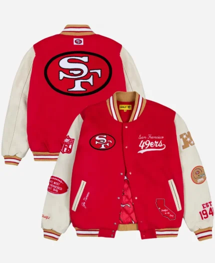 Golf Wang 49ers Letterman Jacket