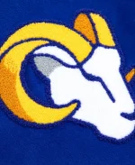 Golf Wang LA Rams Letterman Jacket - Blue