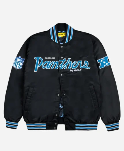 Golf Wang Panthers Satin Bomber Jacket