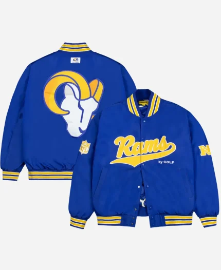 Golf Wang Rams Satin Bomber Jacket