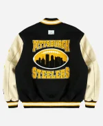 Golf Wang Steelers Letterman Jacket - Black