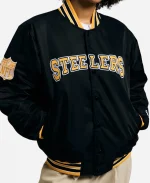 Golf Wang Steelers Satin Bomber Jacket