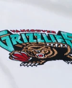 Grizzlies1995-96 White Authentic Jacket - White