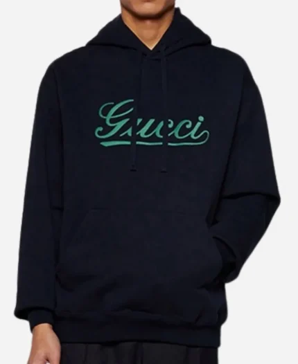 Gucci Logo Jersey Hoodie