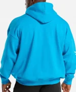 GymShark Electric Slice Blue Pullover Hoodie