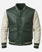 Handmade Leather Varsity Jacket