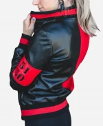 Harley Quinn Black & Red Jacket