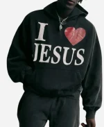 Heart Symbol Love Jesus Jalen Wilson Hoodie