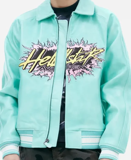 Hellstar x Avirex Turquoise Jacket