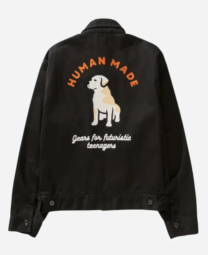 Work Jacket Human Human Made Work Jacket | Cotton Human Made Black Jacket