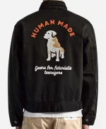 Human Made Work Black Zipper Jacket