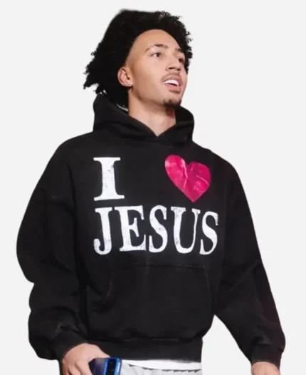 I Love Jesus Jalen Wilson Hoodie