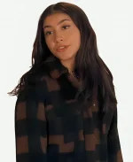 Isabella Ferreira Love Victor S03 Checkered Jacket