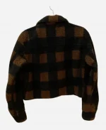 Isabella Ferreira Love Victor S03 Checkered Jacket - Brown