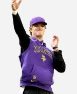 J.J. McCarthy Vikings Sleeveless Hoodie