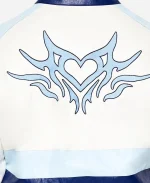 Jade Castillo Electric Bloom S01 Colorblock Jacket - Blue & White