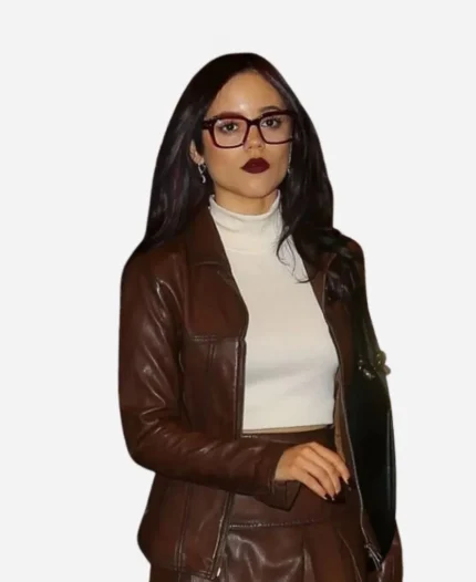 Jenna Ortega Death of a Unicorn Leather Jacket