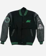 Jet Life Never Die Corporation Lettermen Jacket
