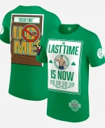 John Cena Farewell Tour 2025 Boston Green T-Shirt