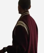 Jordan Alexander Tv Show Gossip Girl Julien Elizabeth Calloway Maroon Letterman Varsity Jacket