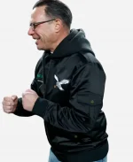 Joshua David Shapiro Governer of Pennsylvania Philadelphia Eagles Black Bomber Jacket