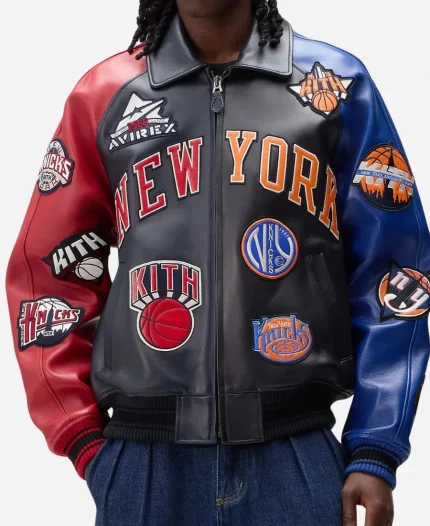 Kith & AVIREX Knicks Madison Square Garden Icon Jacket