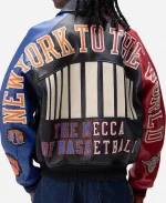 Kith & AVIREX for the New York Knicks Madison Square Garden Icon Black Jacket