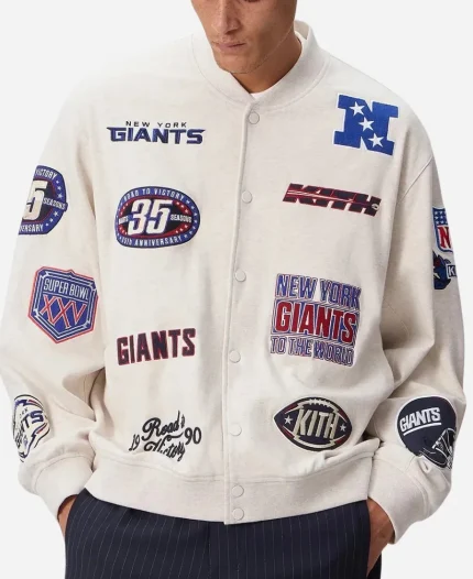 Kith Giants Marvin Bomber Jacket