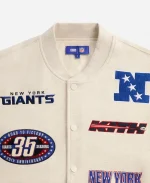 Kith Giants Marvin Bomber Jacket - Sandrift