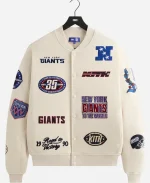 Kith x NFL New York Giants Marvin Bomber Jacket