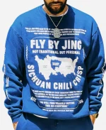 Kristen Bell Nobody Wants This S02 Fly By Jing Blue Sweatshirt