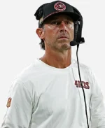 Kyle Shanahan San Francisco 49ers Nike White Crewneck T-Shirt