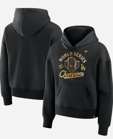 LA Dodgers 2025 World Series Champions Locker Room Parade Hoodie